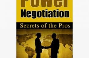 Power Negotiation front cover