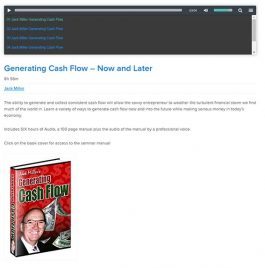 Generating Cash Flow