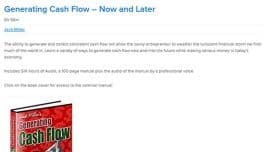 Generating Cash Flow