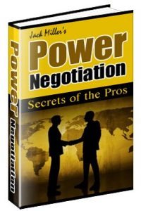 Power Negotiations by Jack Miller